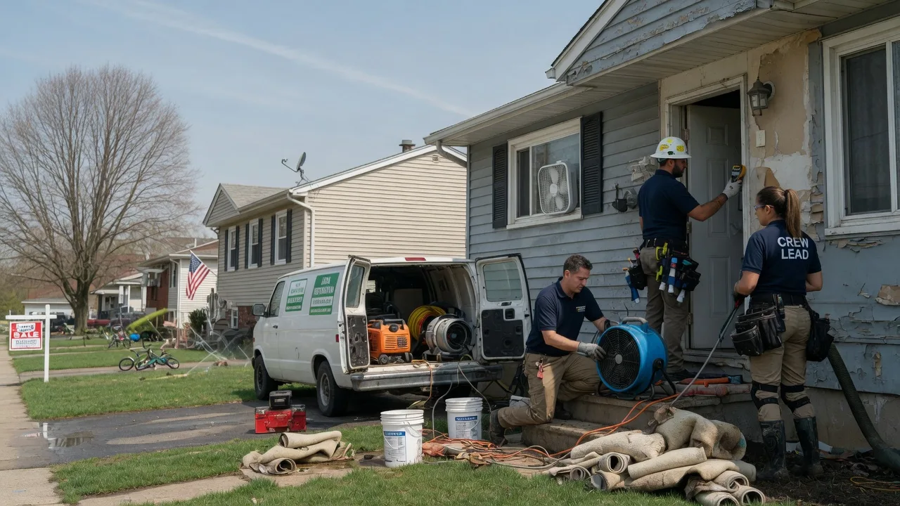 Flood Cleanup in Stockton, NJ near me
